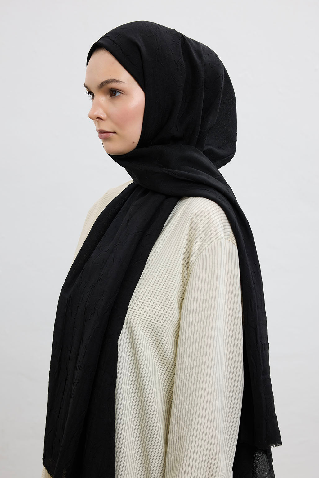 Bambu Şal Siyah