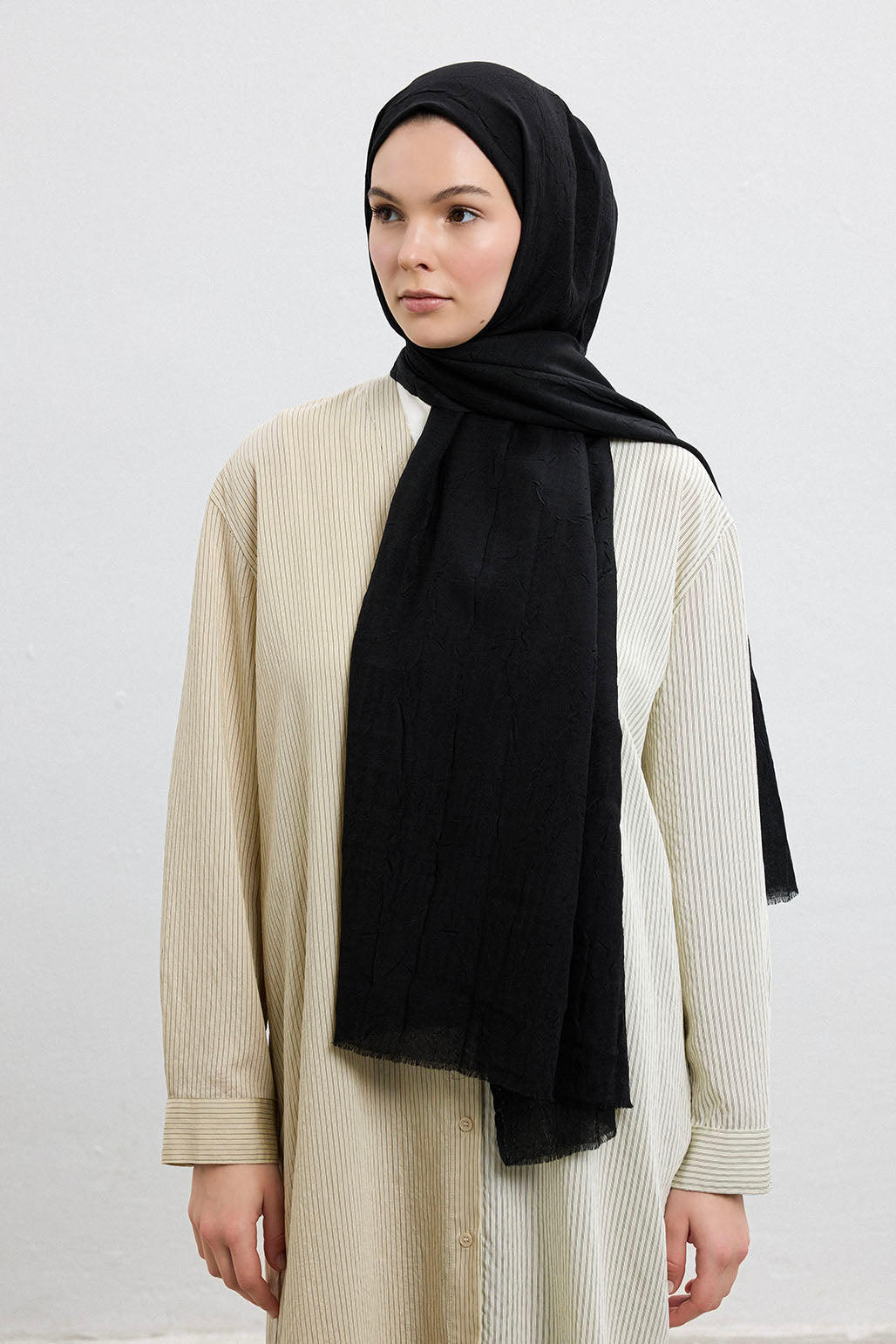 Bambu Şal Siyah