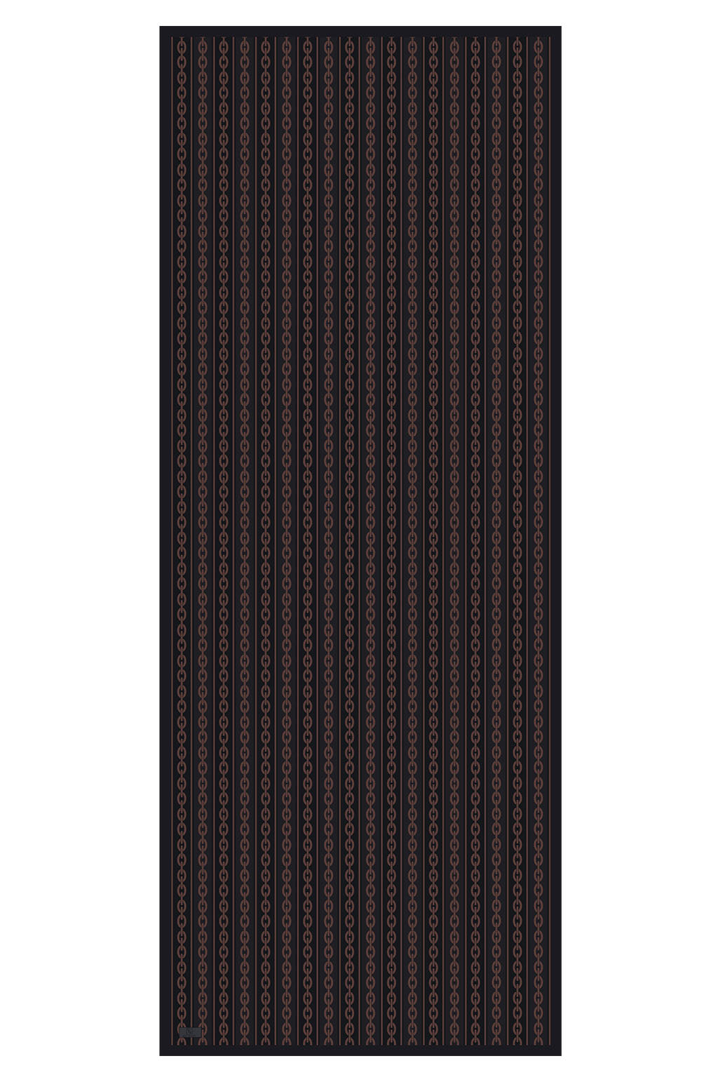 Cotton Twill Şal Chain Kahve