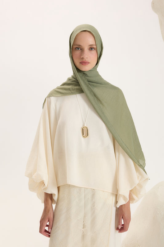 Daily Cotton Şal Çağla Yeşili
