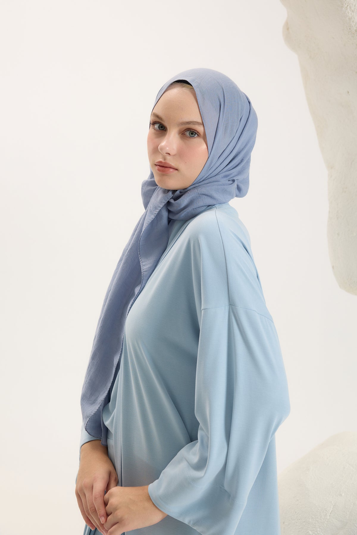 Daily Cotton Şal Gri