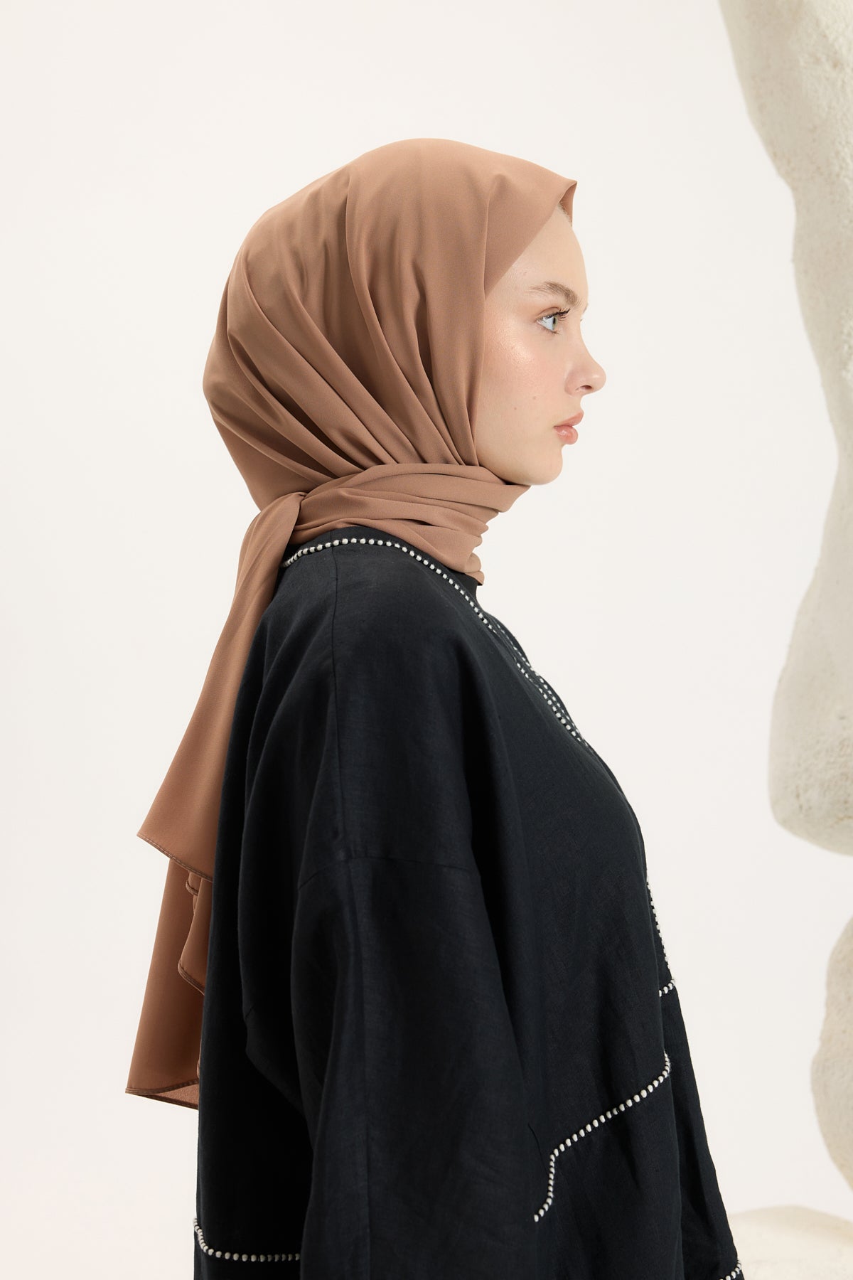 Daily Krep Şal Camel