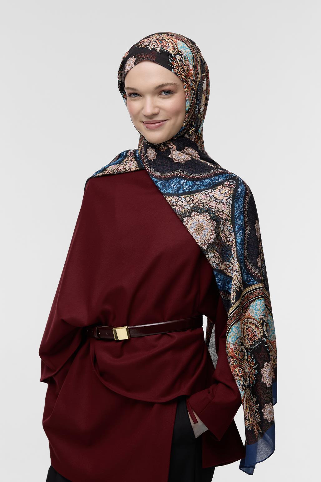 Deluxe Şal Lata Desenli