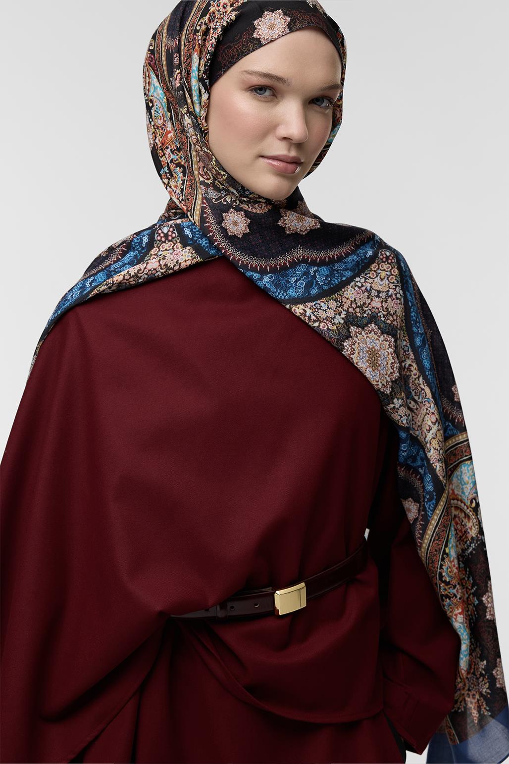 Deluxe Şal Lata Desenli