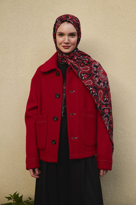 Deluxe Şal Red Love
