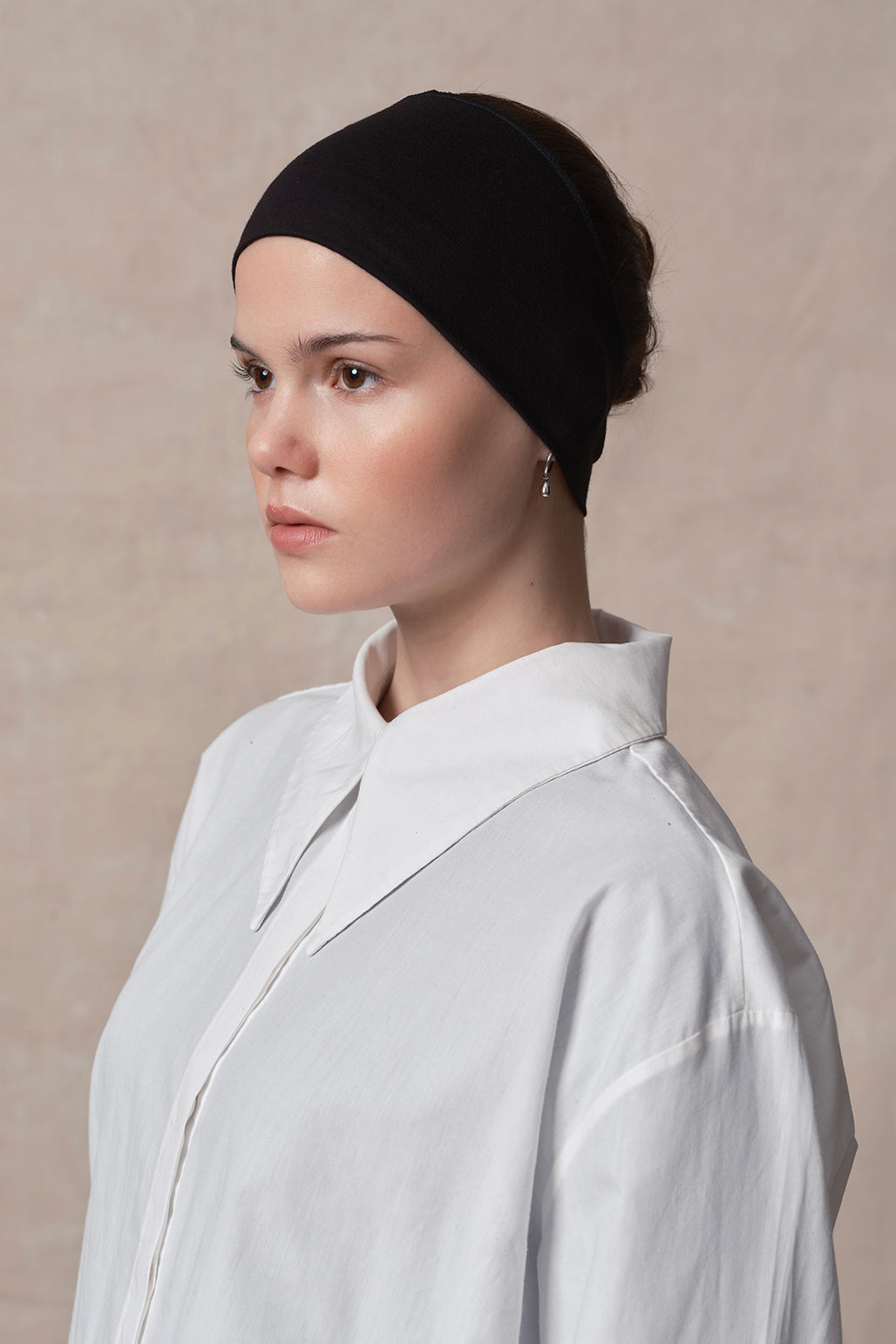 Silikonlu Bandana Bone Siyah