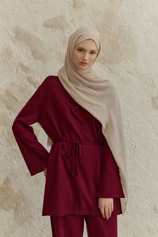 Soft Line Pamuk Şal Taş