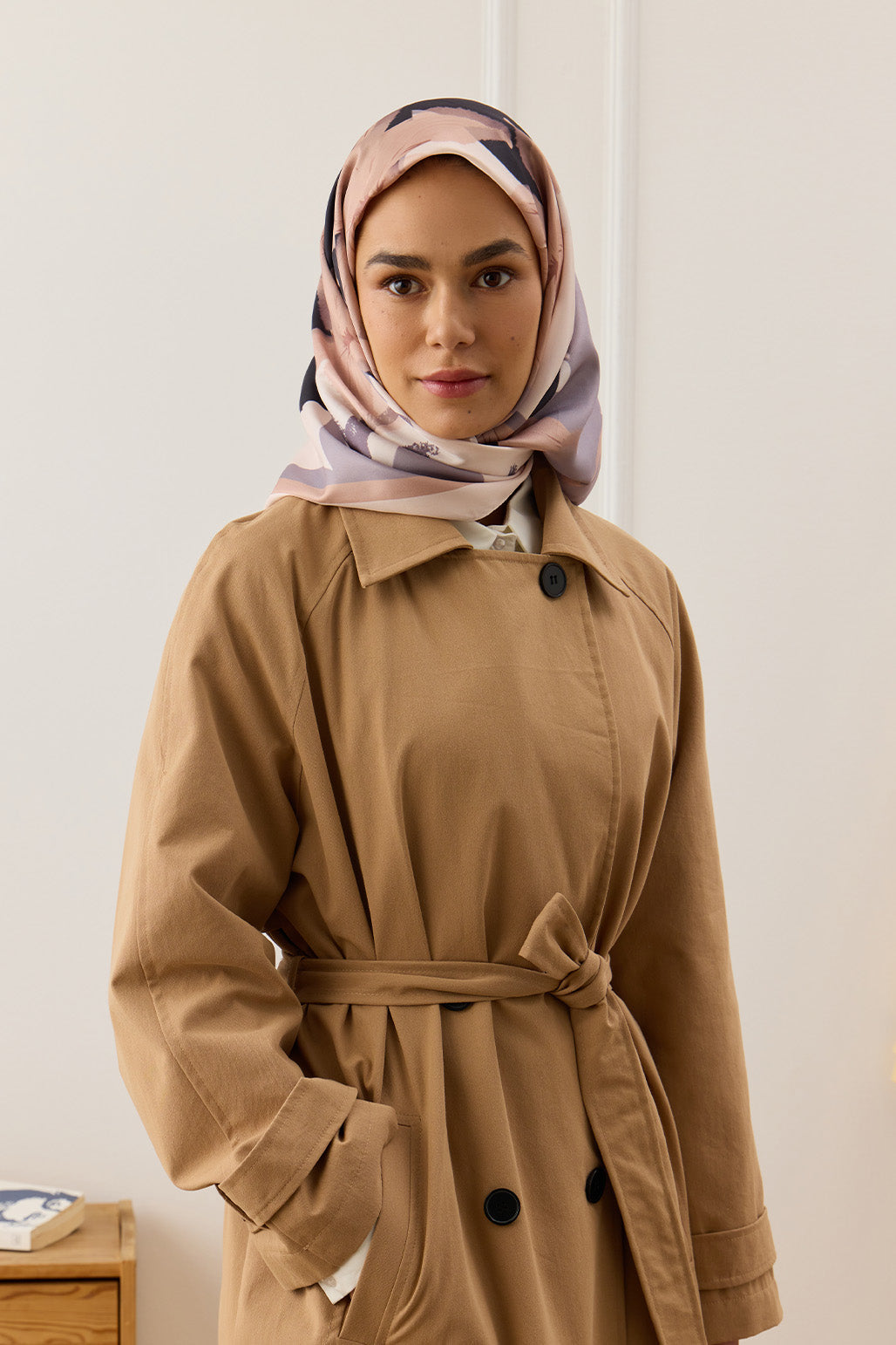 Vizon Eşarp Floral Desenleri